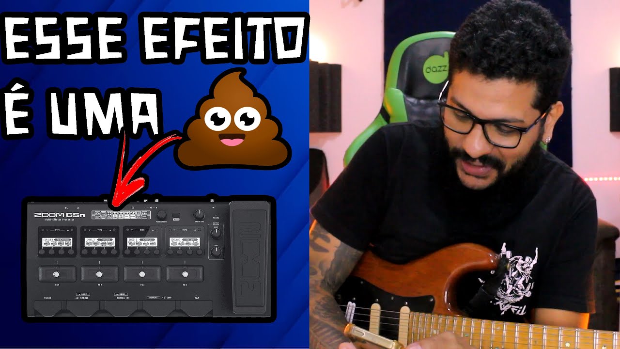 RASGUEI O VERBO SOBRE A PEDALEIRA ZOOM G5N ! PROS E CONTRAS PRIMEIRAS IMPRESSÕES .