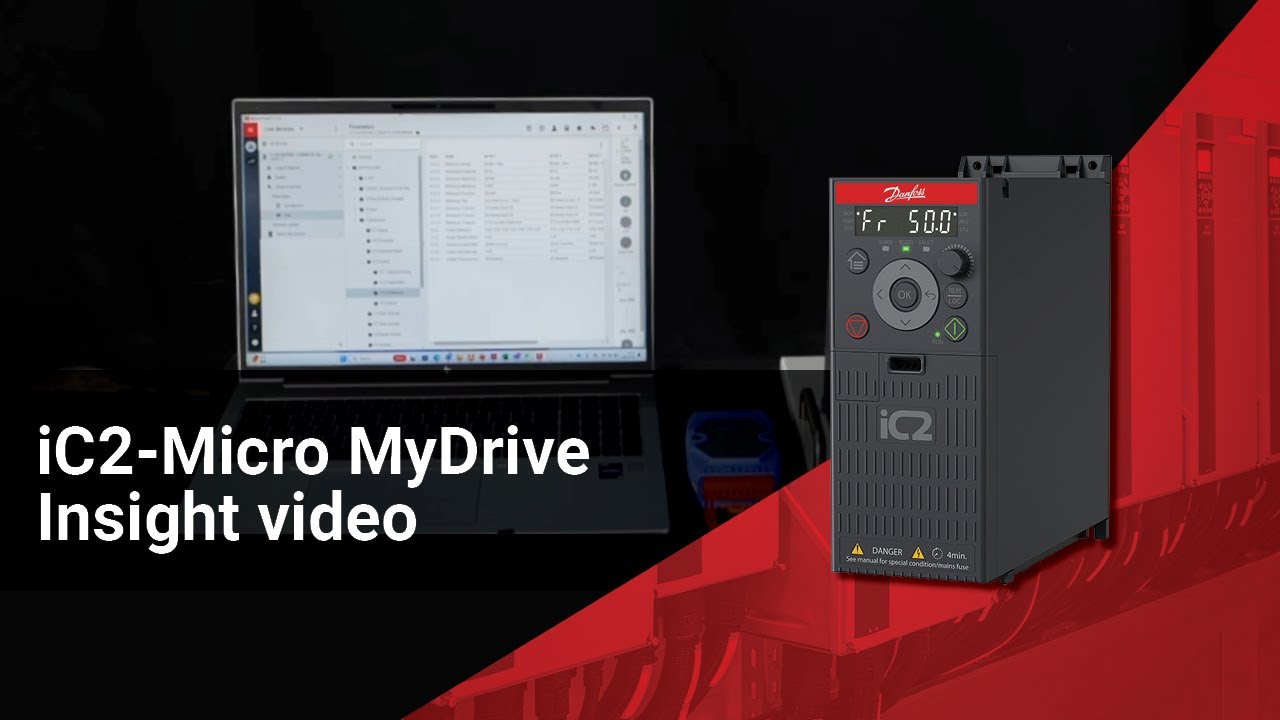 iC2-Micro: Full Software Commissioning with MyDrive  Insight