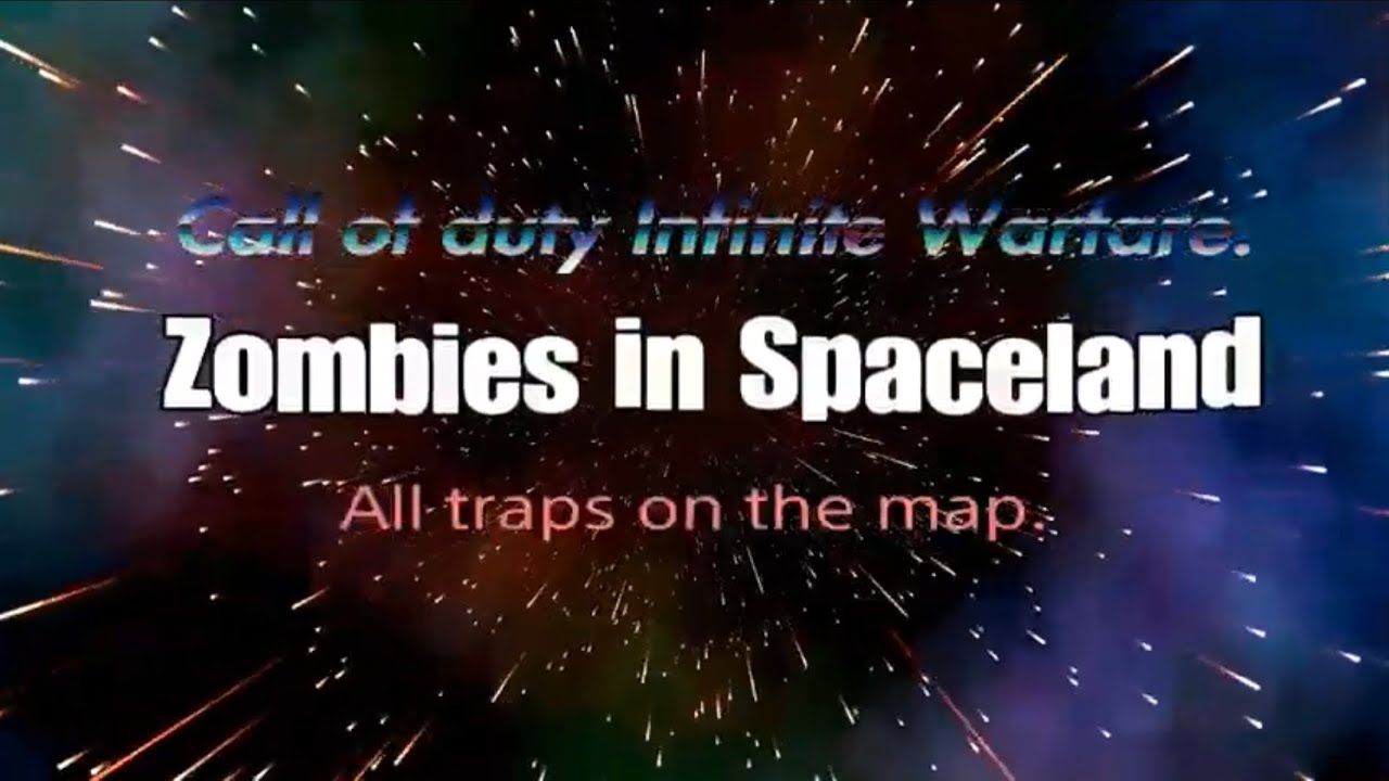 Call of Duty: infinite warfare zombies: “Zombies in Spaceland” All traps on the map.