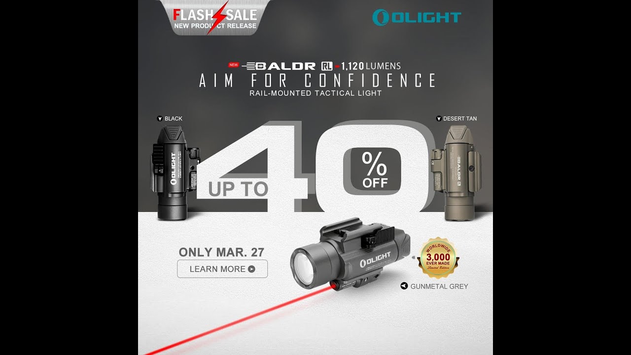 Olight Baldr RL Flash Sale!!!