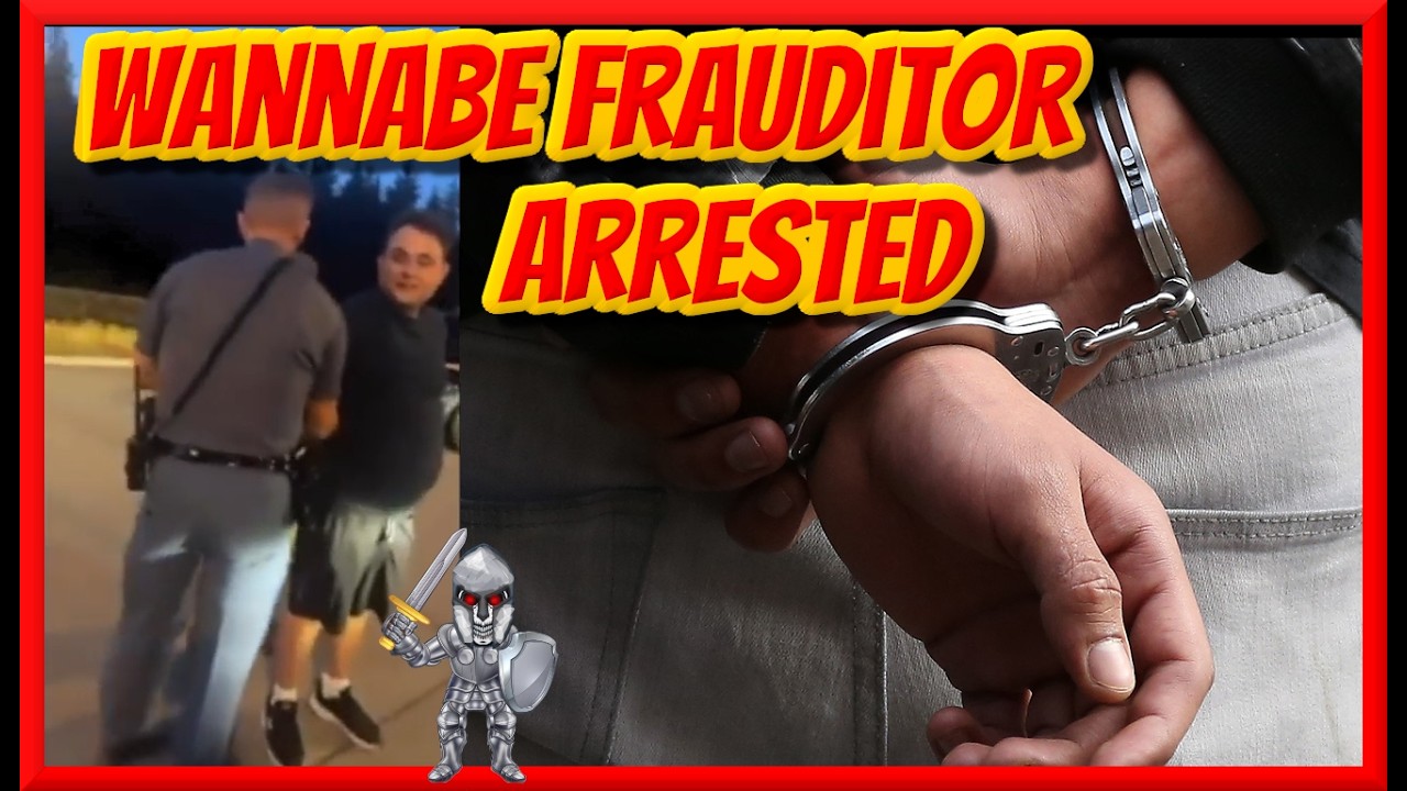 Frauditor Claims False Arrest But Reality Says Otherwise