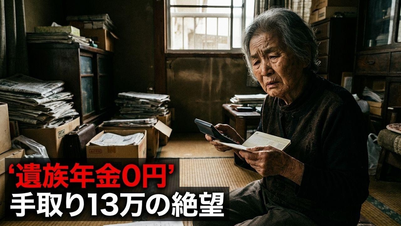 遺族年金0円の衝撃…家賃10万で老後破産。68歳未亡人が堕ちた地獄と再生の物語