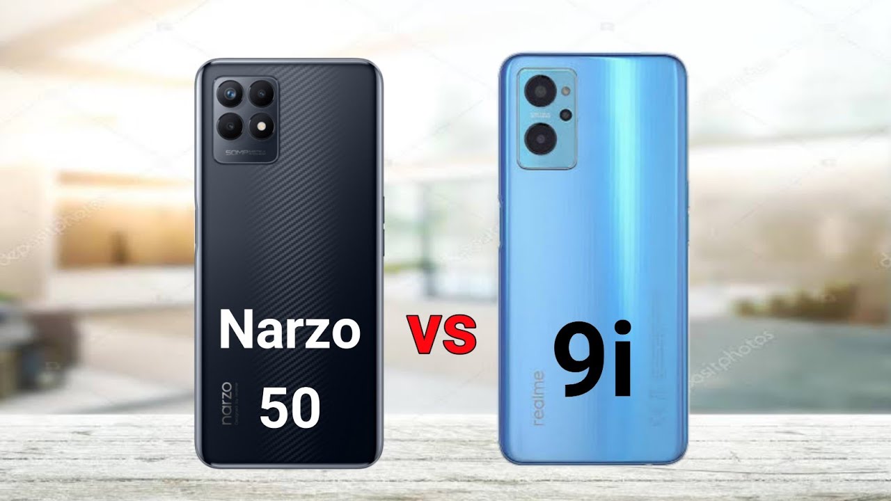 Realme Narzo 50 vs Realme 9i