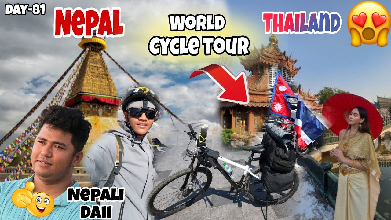 Finally!! thailand फतिया पुगियो🤩🚴‍♂️ थाइल्याण्डको सबैभन्दा धेरै पर्यटनस्थल😱🥰😍 World🌎 Traveler🚴‍♂️ 