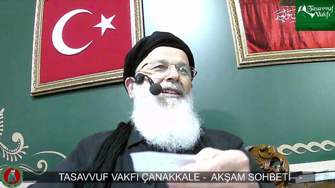 Tasavvuf Vakfı - ÇANAKKALE AKŞAM SOHBETİ  (08/07/2025)