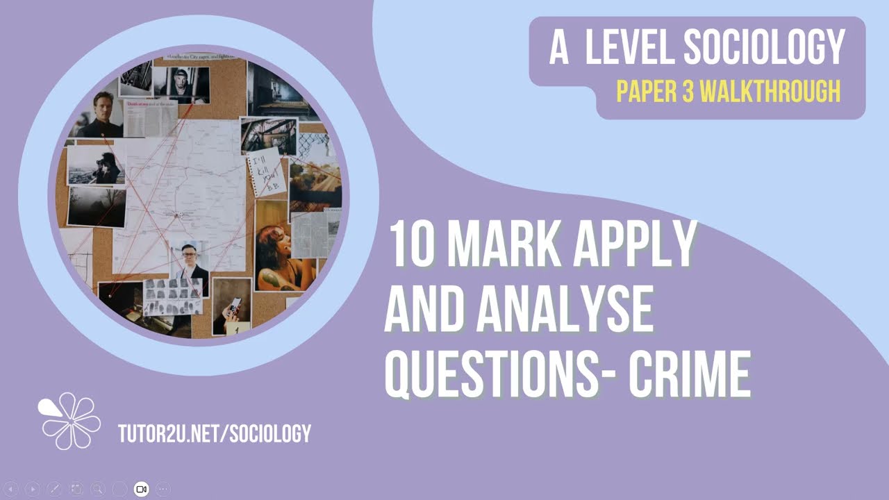 Crime & Deviance 10 Mark Question Walkthroughs | AQA A Level Sociology