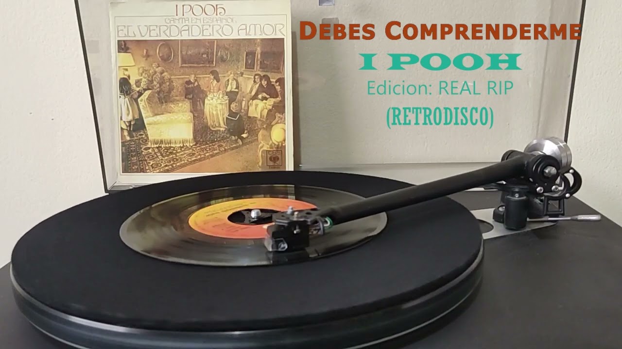 DEBES COMPRENDERME - I Pooh - REAL RIP - Vinilo