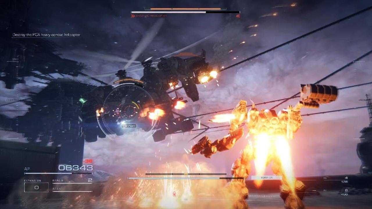 1st Boss, 2nd Attempt ARMORED CORE VI FIRES OF RUBICON