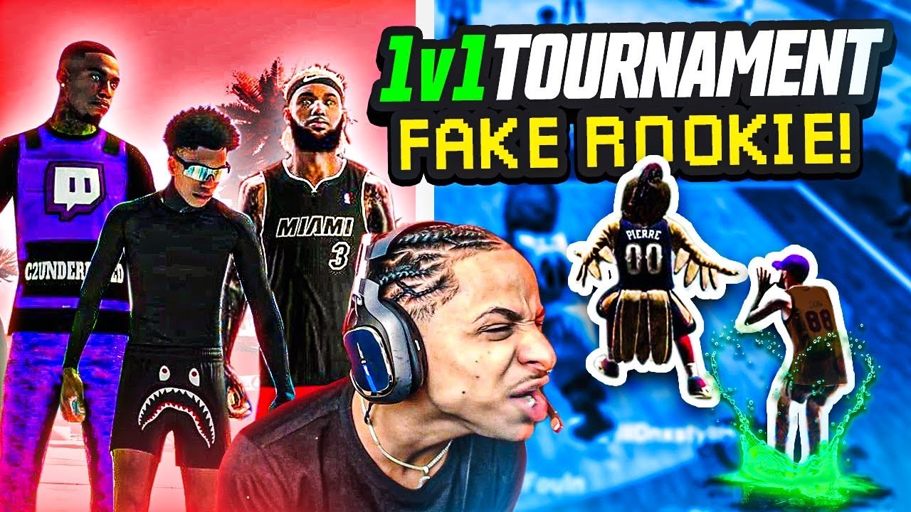 I Went Undercover as a Rookie in my BROTHERS TOURNAMENT NBA 2K21😳(dropped him on his neck)