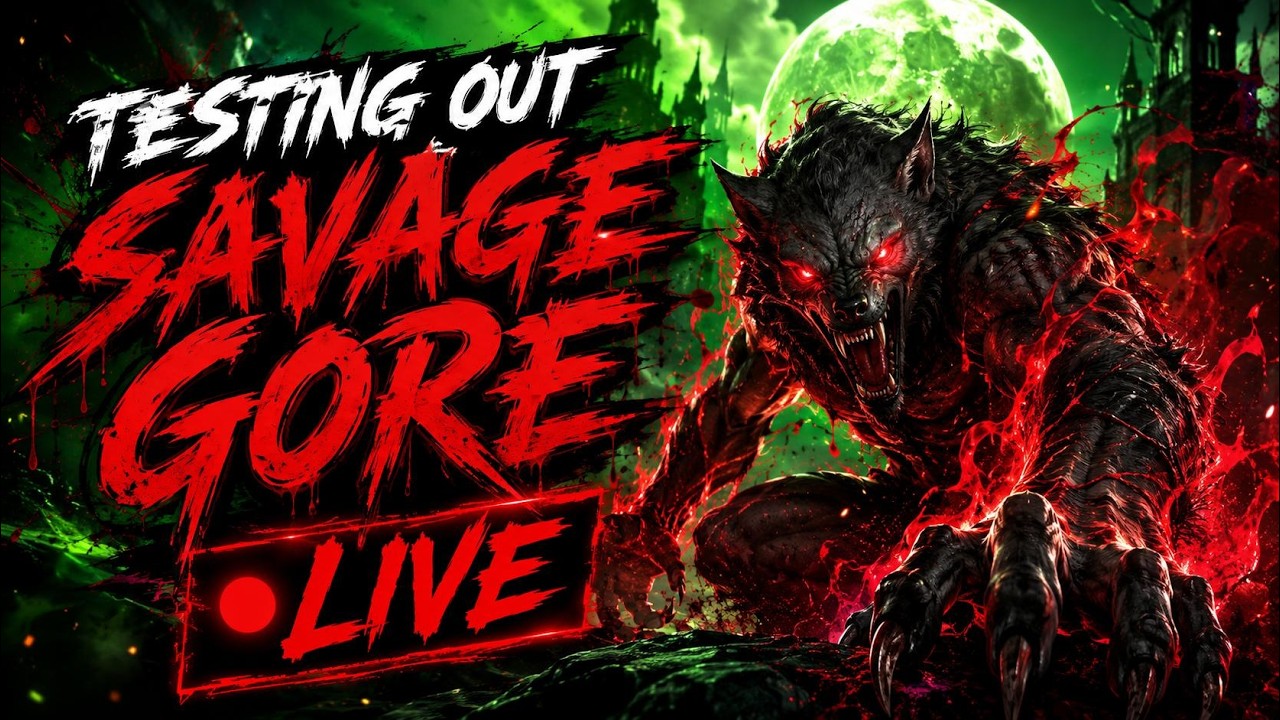 (PVE AND PVP) WEREWOLF FARMING AND FIGHTING TESTING SAVAGE GORE