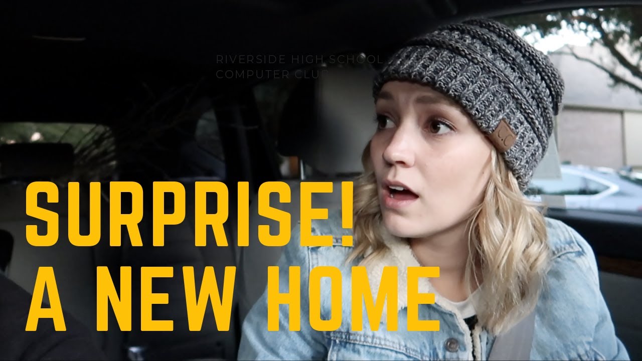 WIFE REACTS TO A BIG SURPRISE: A NEW HOUSE!