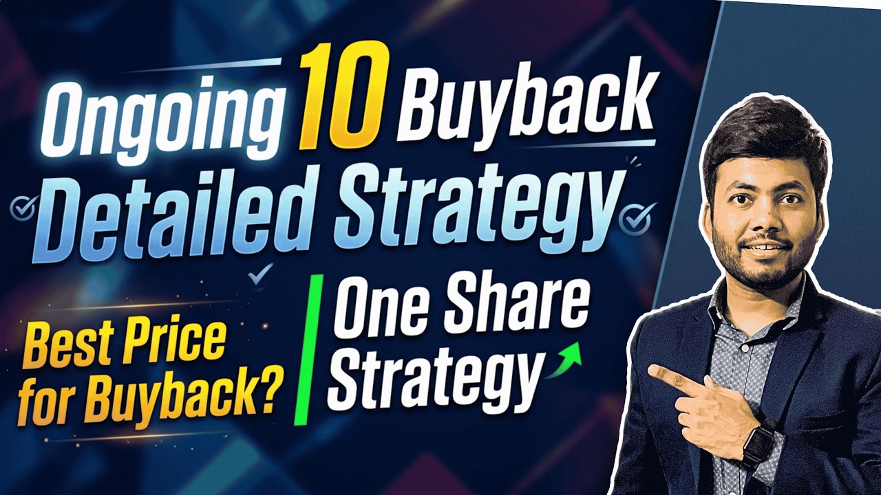 All Ongoing Buyback Strategy | Best Price for Buyback? | One Share Strategy