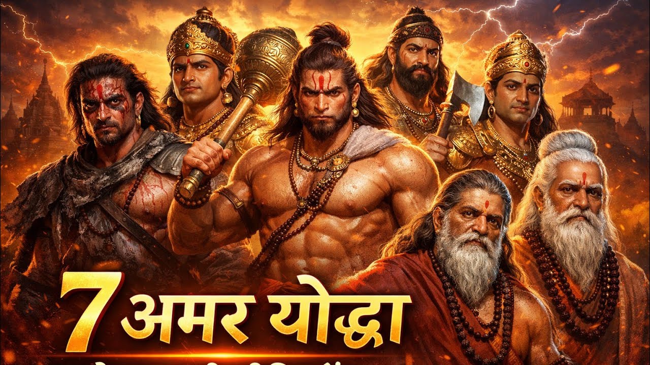 7 अमर योद्धा जो आज भी जीवित हैं! कलियुग का सबसे बड़ा रहस्य 
