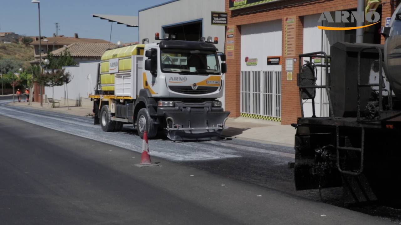 I+D+i Arn&oacute;. Innovaci&oacute;n en el riego de adherencia en asfaltado