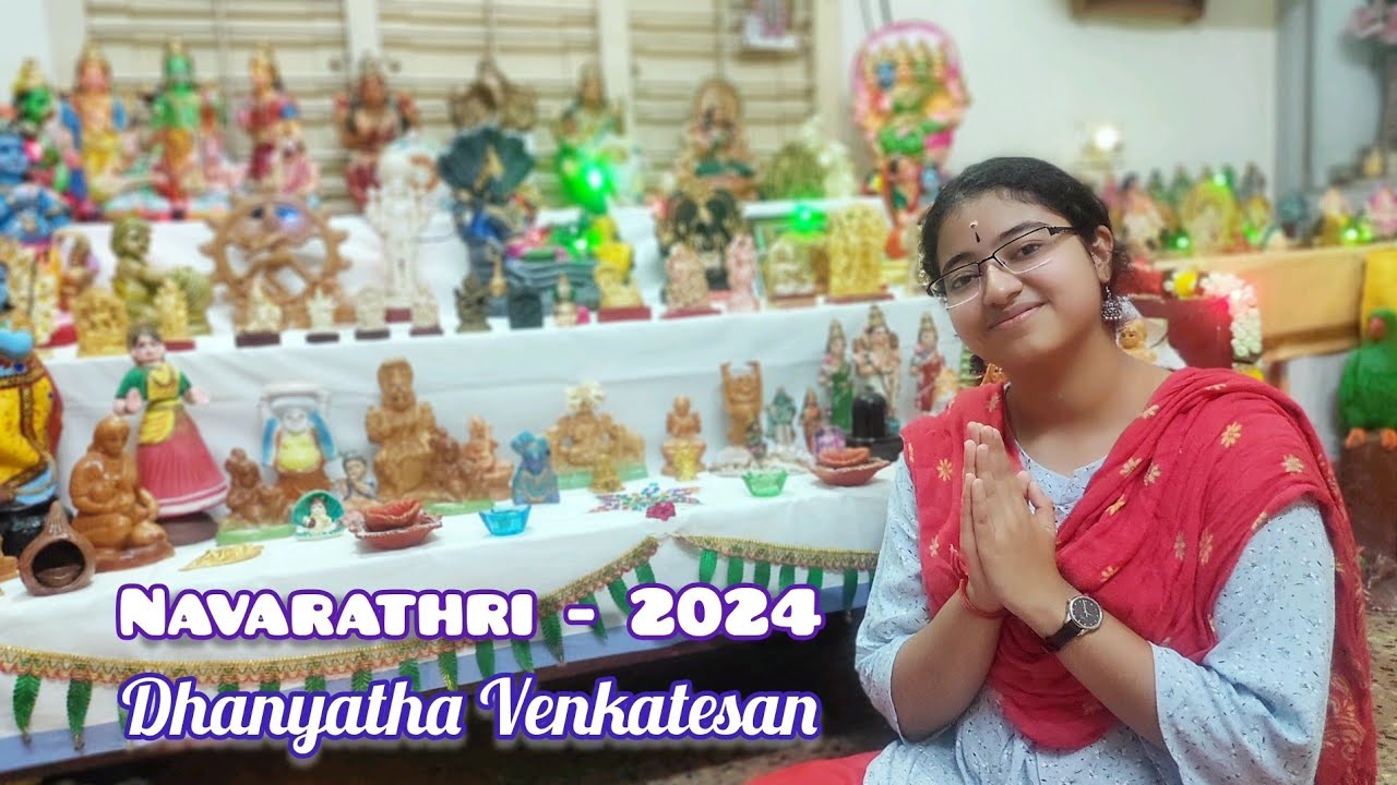 NAVARATHRI 2024 | DHANYATHA VENKATESAN | RAMA MATHURA | KARAHARAPRIYA | ADI | NARAYANA THEERTHAR