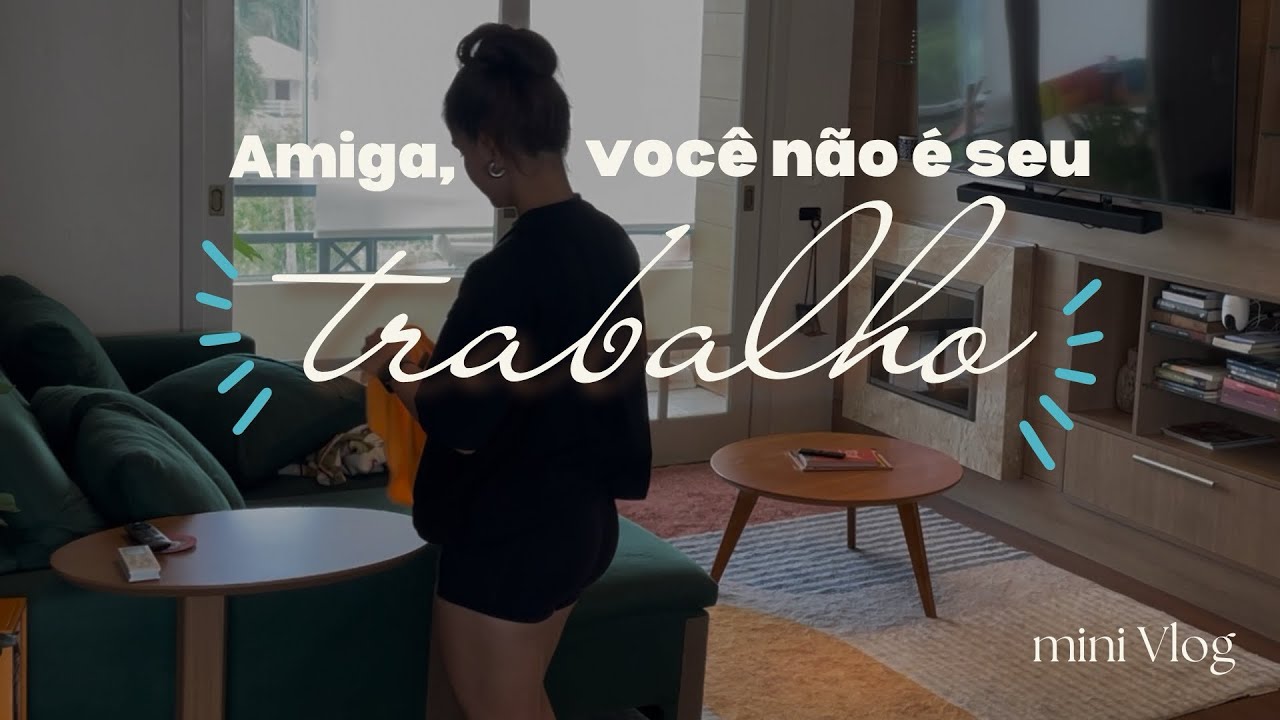 você não é o seu trabalho.