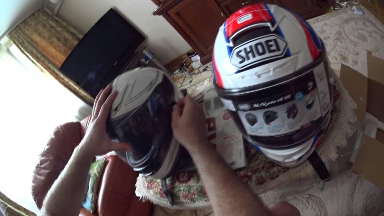 SHOEI X-SPIRIT III (SHOEI X-14) + SHOEI CWR-1PN PHOTOCHROMIC SHIELD for NXR / X-SPIRIT 3 / X-14