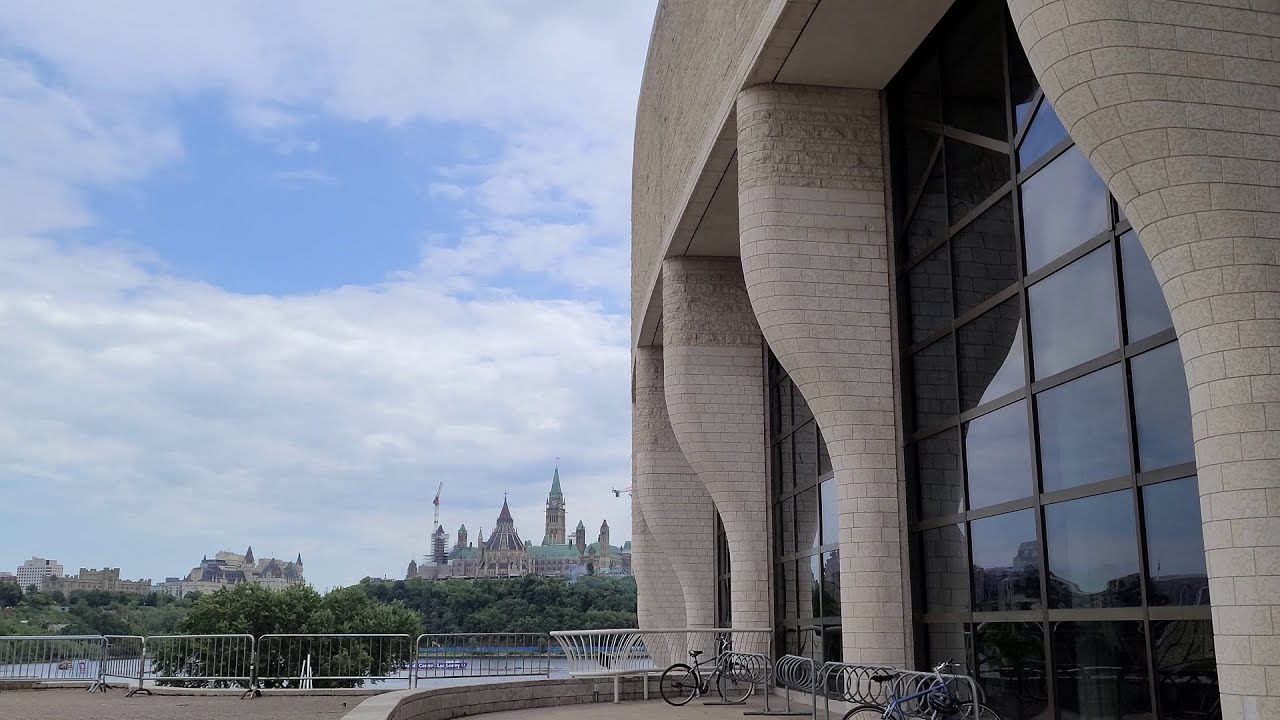 [4K] Canadian Museum of History in Gatineau, Quebec