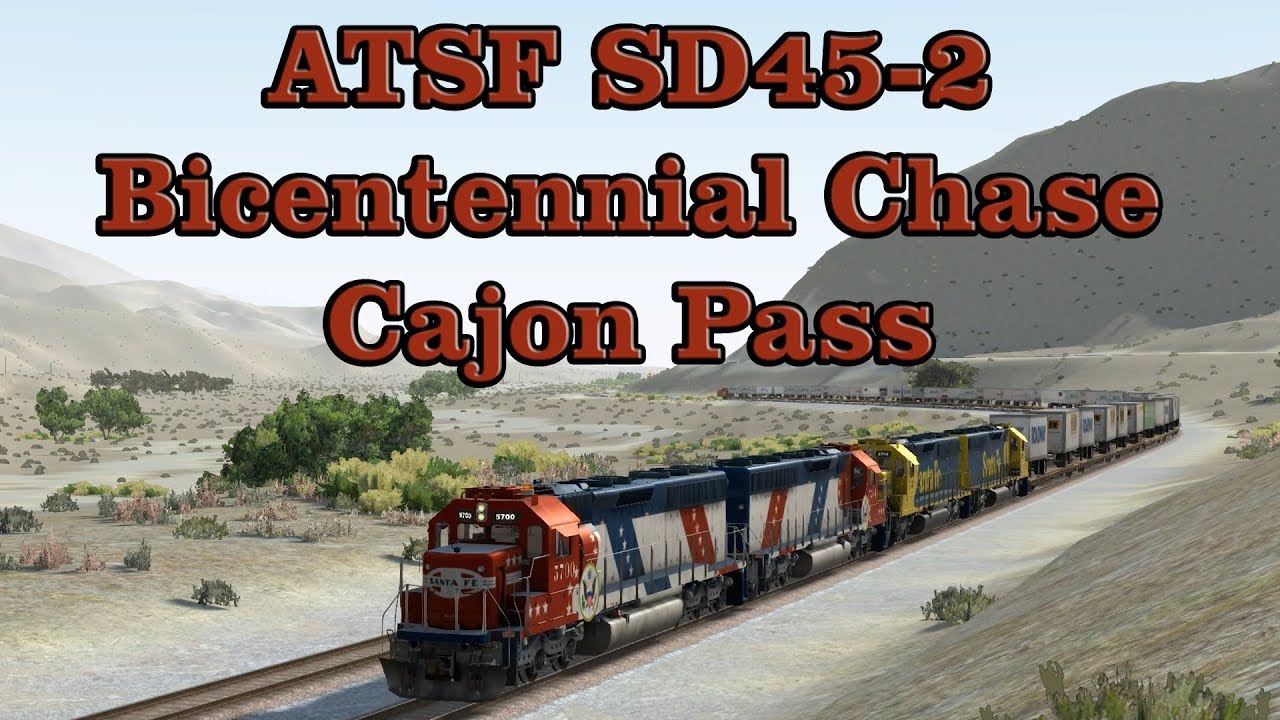 Run8 : ATSF SD45-2 Bicentennial Chase