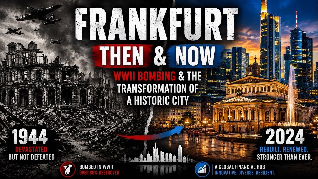 Frankfurt Then & Now: WWII Bombing & the Transformation of a Historic City