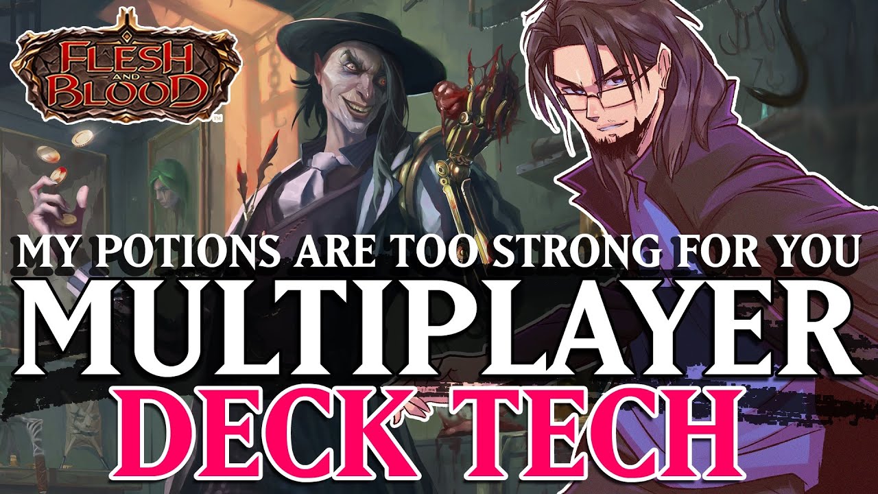 FLESH AND BLOOD MULTIPLAYER DECK TECH ► POTION SELLER KAVDAEN