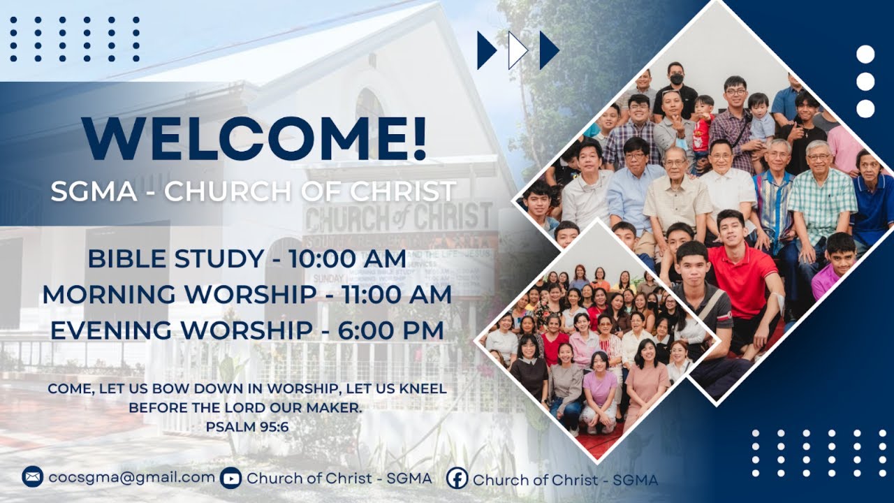 Loving and Watching Until He Comes || Sunday Virtual Worship Service - SGMA COC || February 22, 2026