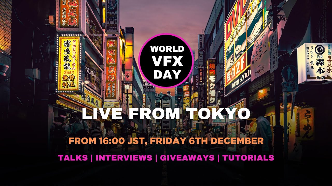 World VFX Day | 6th Dec 2024 | Live Stream with @WorldVFXDay