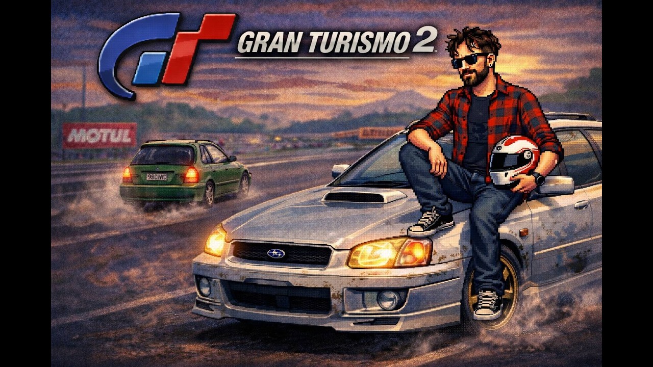 Gran Turismo 2 (PS1) — Лицензия A | Прощай Civic, заряженная Subaru в деле! #2