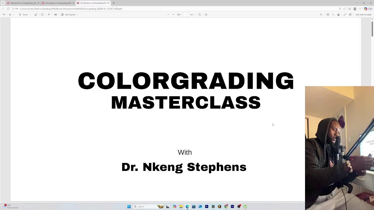 Colorgrading Masterclass