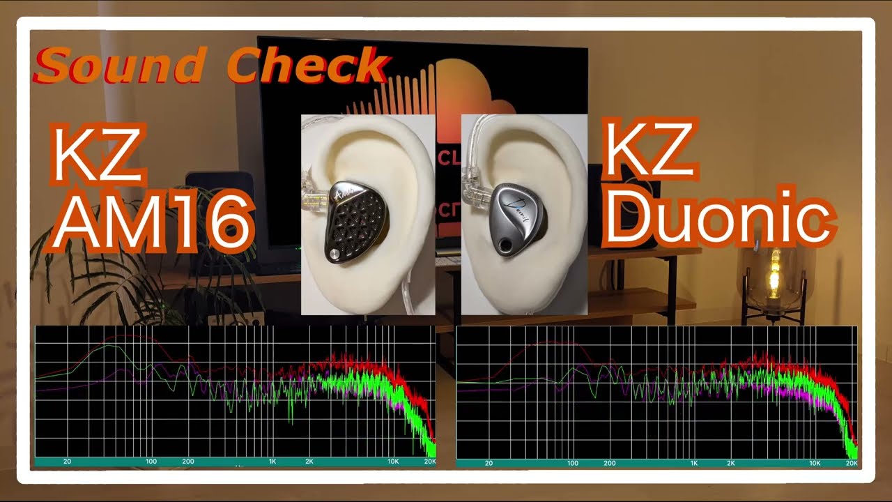 KZ AM16 vs KZ Duonic [ChineseIEMs Sound Comparison 中華イヤホン音比較]