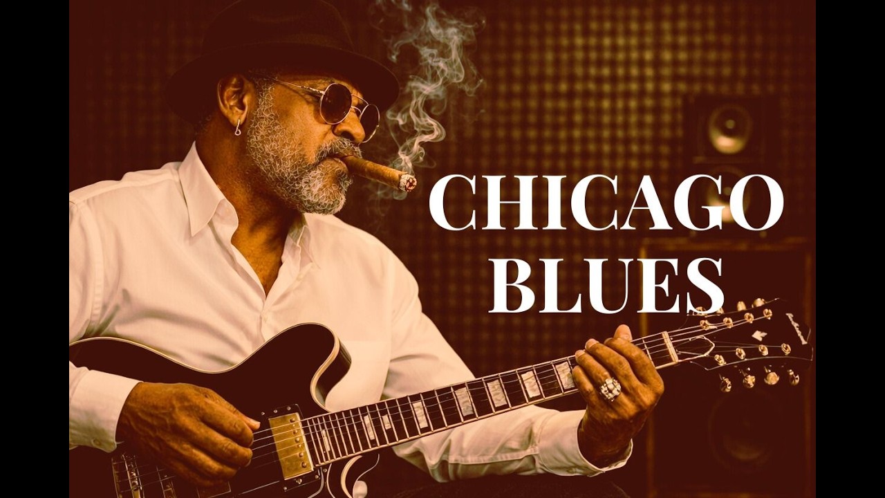 Blue Whiskey Blues - Deep Emotional Chicago Blues For Late Nights & Soul Searching 🌙