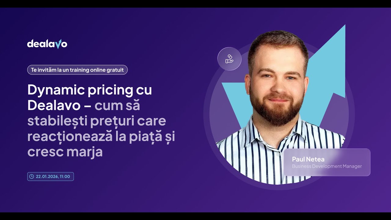 Dynamic pricing cu Dealavo – cum să stabilești prețuri care reacționează la piață și cresc marja