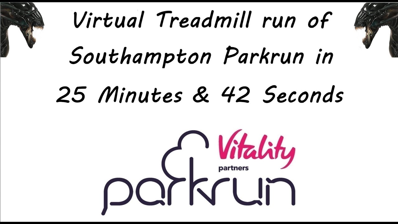 Southampton Parkrun Full Virtual Run 25 Minutes 42 Seconds