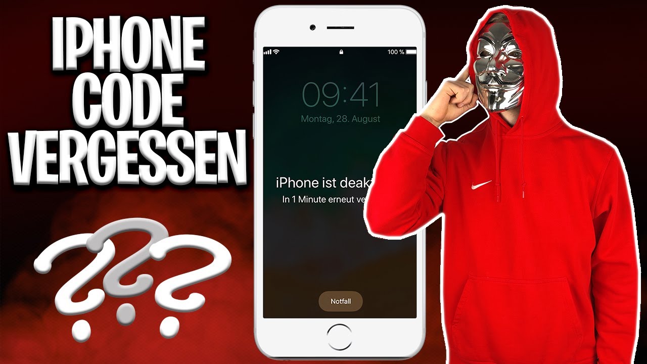 iPhone CODE VERGESSEN? So setzt Ihr den Code zurück! [2021]