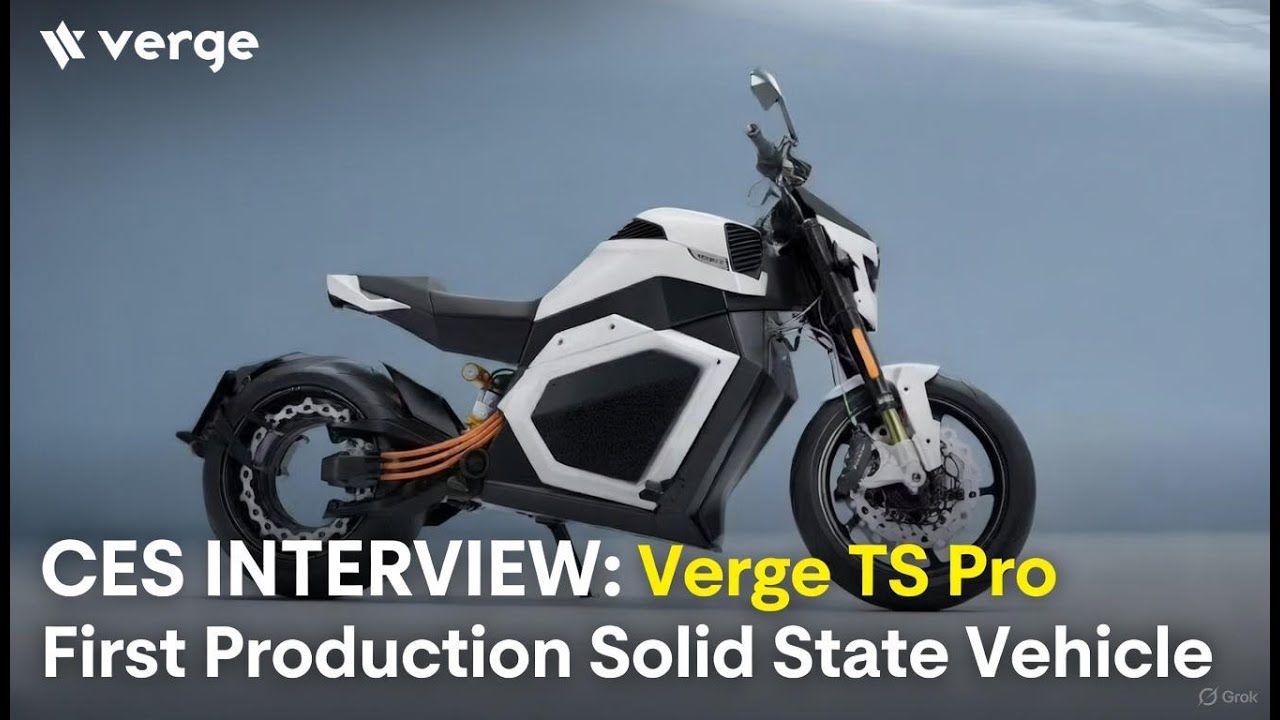 Первый серийный твердотельный автомобиль!? Интервью с профессионалами Verge TS