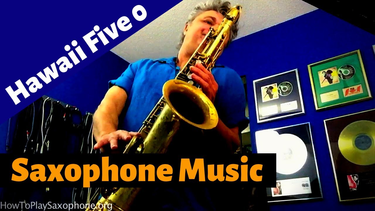 Hawaii Five-O Saxophone Music & Backing Track Download