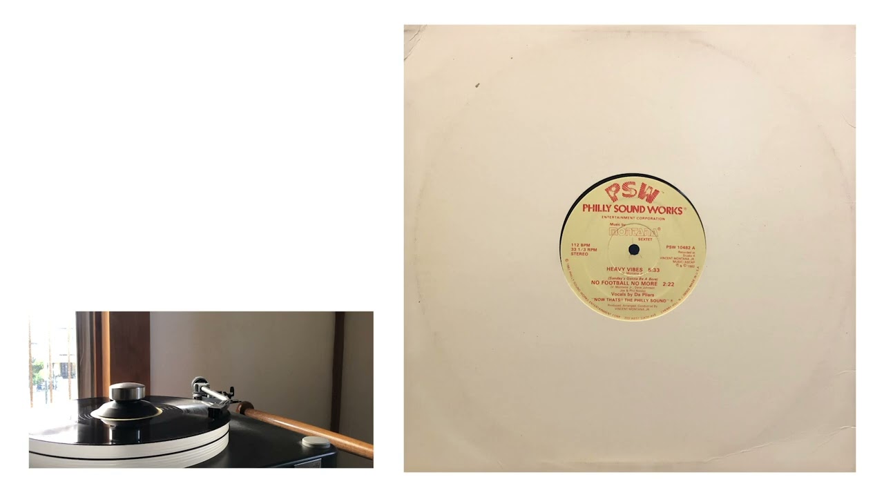 MONTANA / NO FOOTBALL NO MORE / HEAVY VIBES / 1982 / PHILLY SOUND WORKS / A2 &rarr; Bside