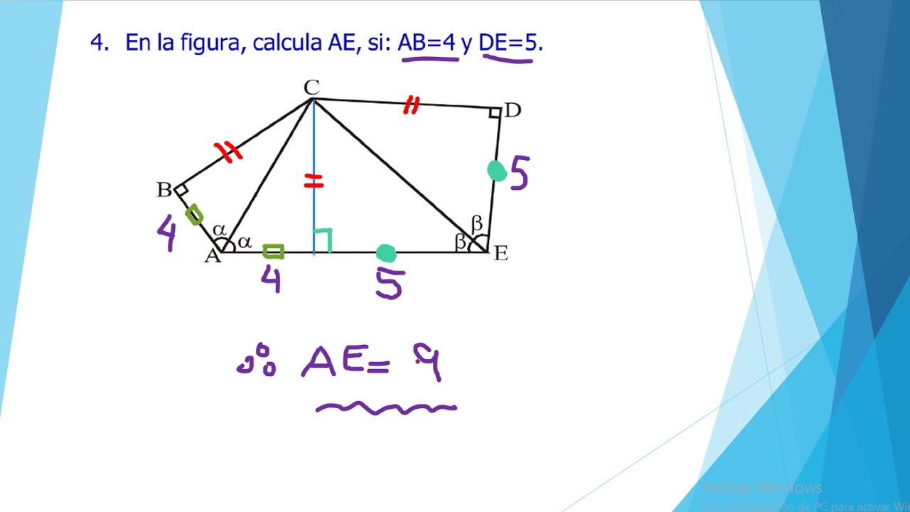 REPASO 03  - GEOMETRÍA -  CONGRUENCIA  - CEPRE UNCP 2020