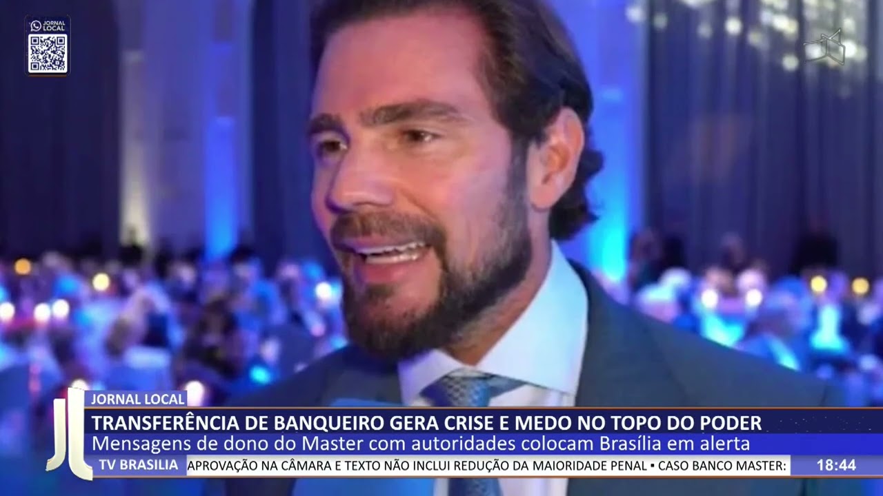 JL - Transferência de banqueiro gera crise e medo no topo do poder