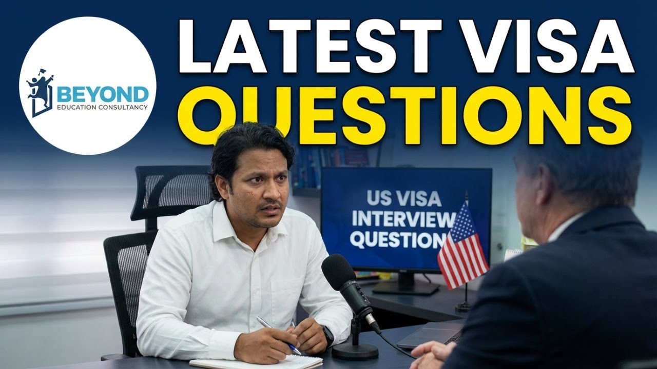 U.S. visa interview most recent questions