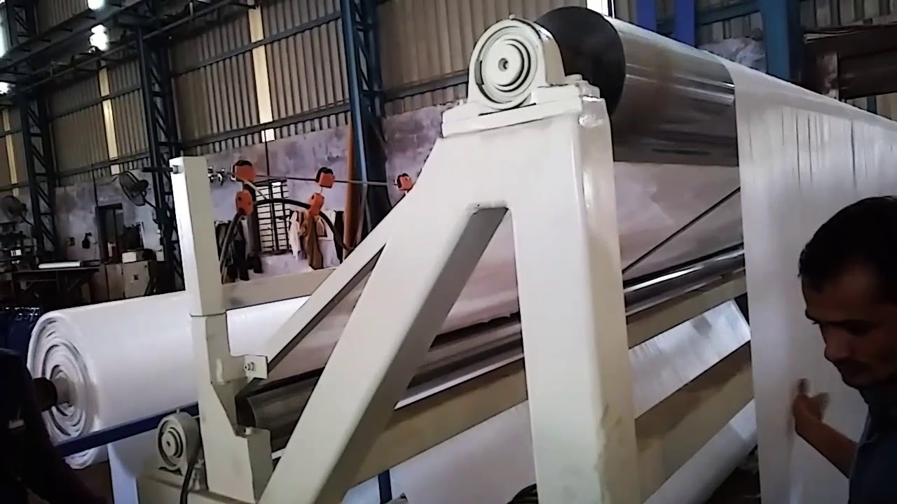 SHAFTLESS REWINDING MACHINE