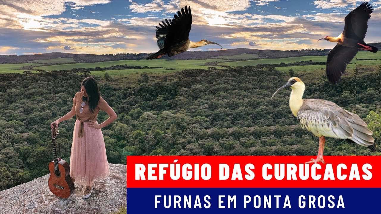 Trilha nas Furnas Gêmeas - Refúgio das Curucacas  em Ponta Grossa