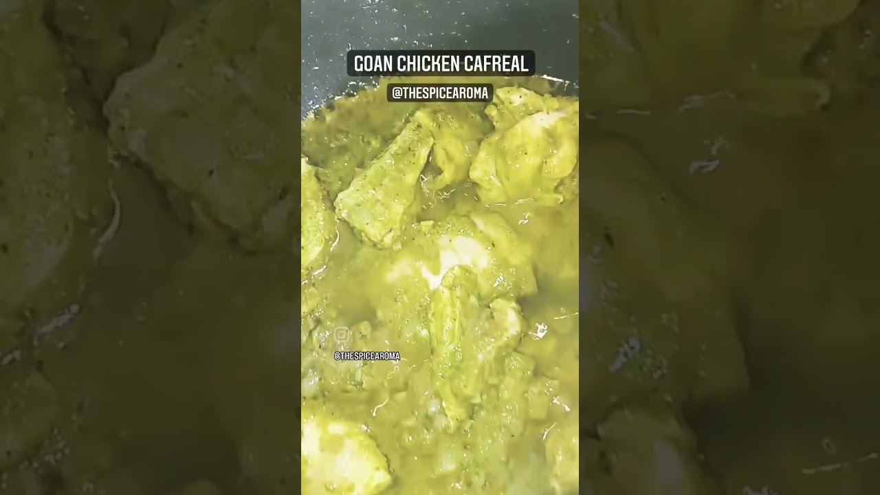 chicken cafreal | goan chicken cafreal  
