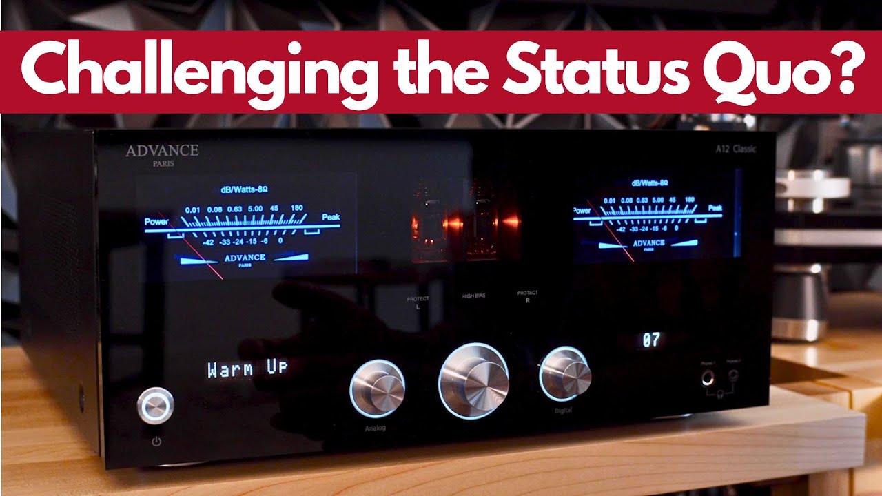 Advance Paris A12 Classic Integrated Amplifier Review | AA Reports...