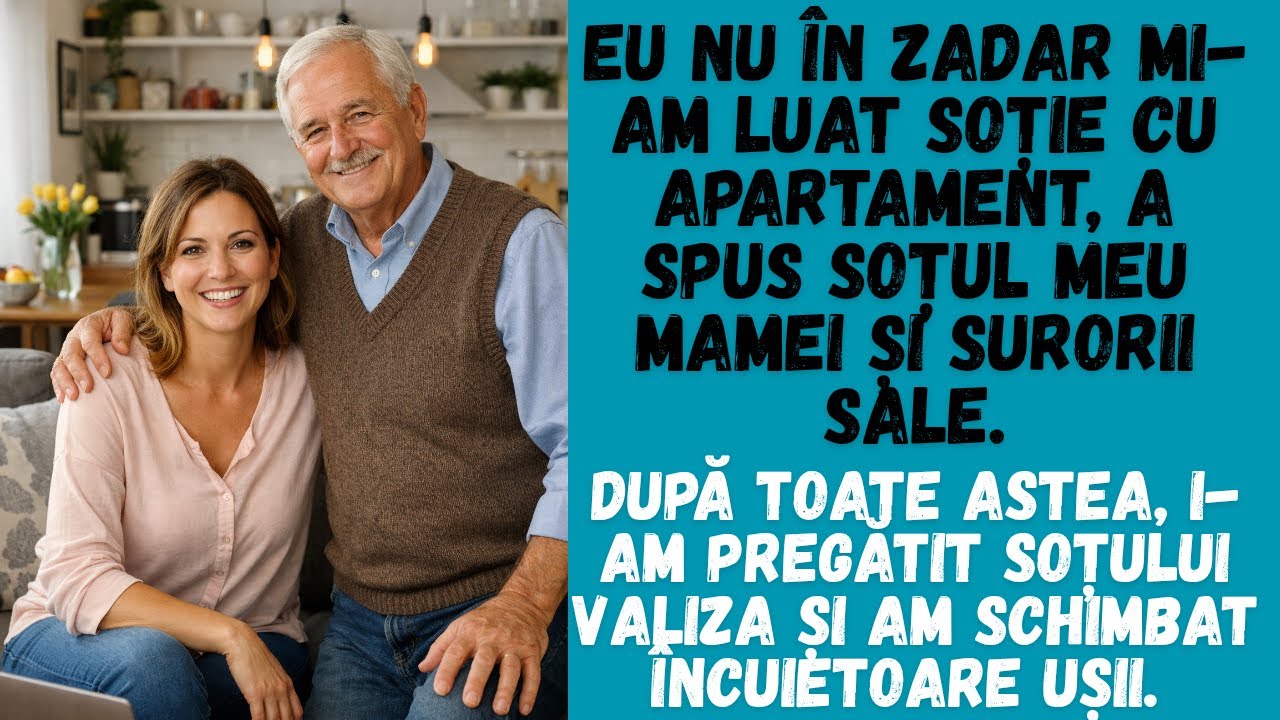 Nu în zadar am luat o soție cu apartament, spuse soțul. După astea, am făcut valiza soțului și..