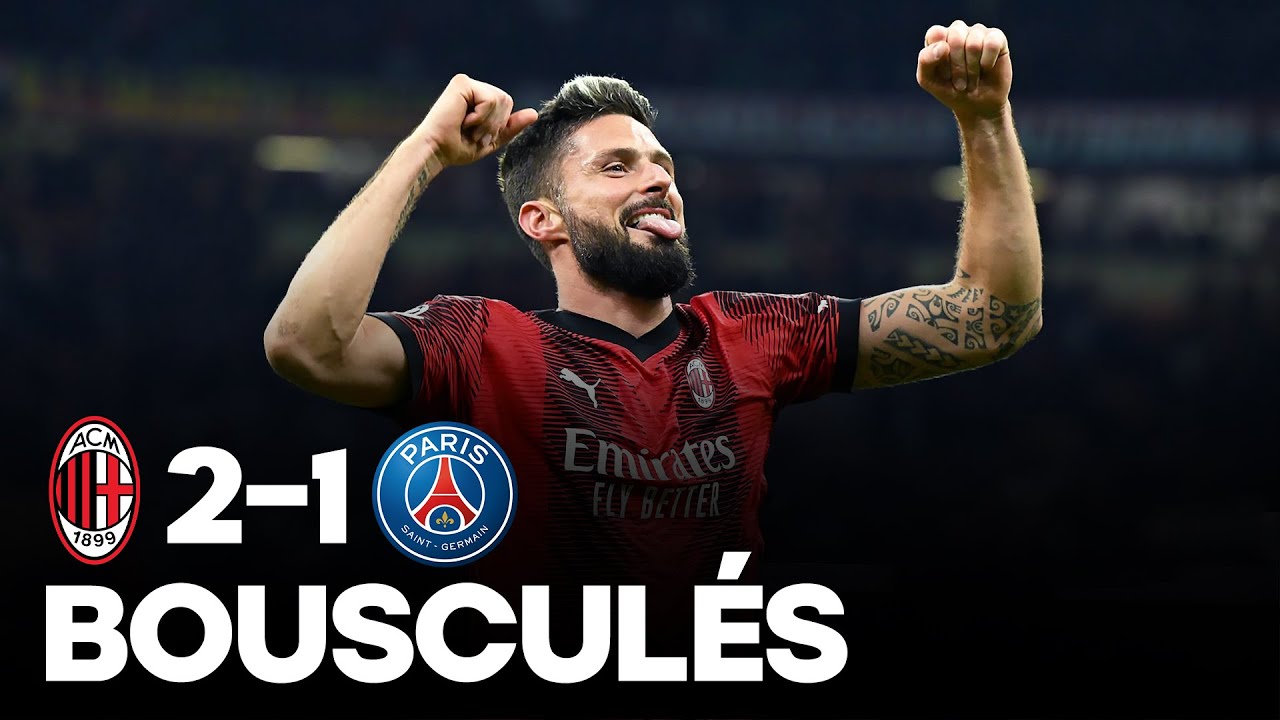 🇫🇷 Tout est à refaire… (Milan 2-1 PSG)