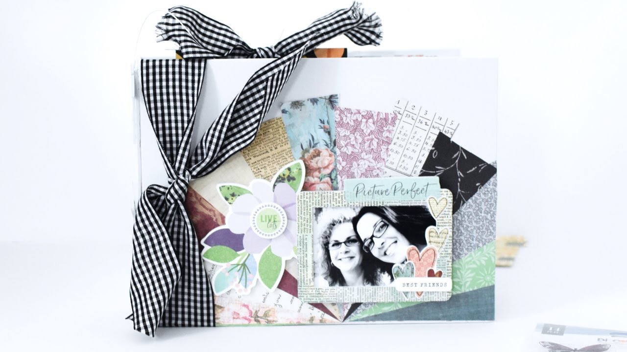 Vicki Boutin Cut and Paste Friendship Mini Album 