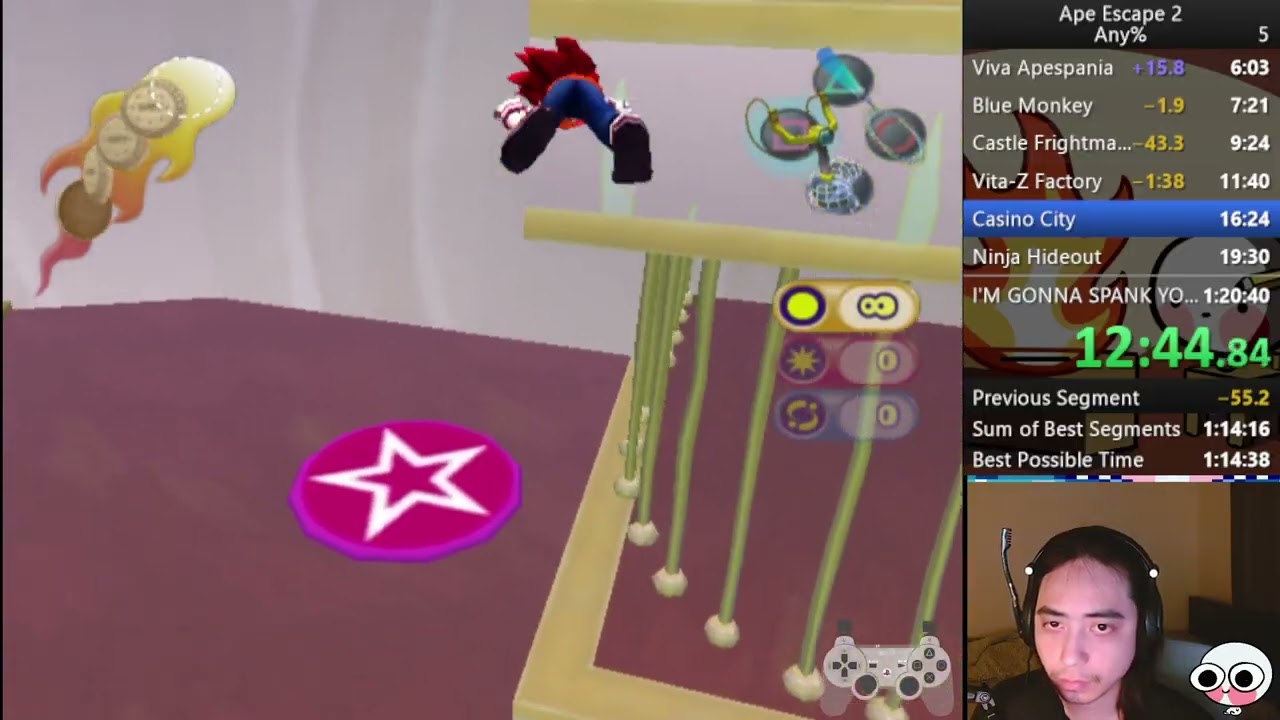 Ape Escape 2 Any% 1:15:34