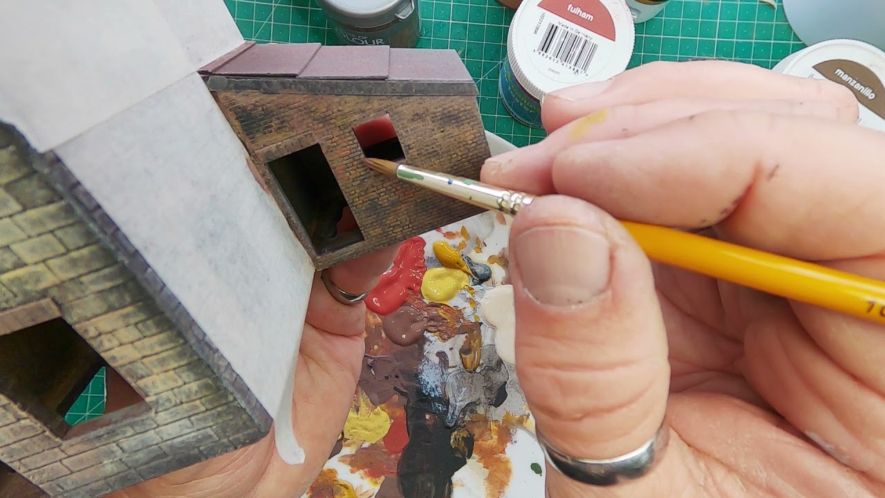 Model Rail How To... Achieve realistic brickwork and tiles