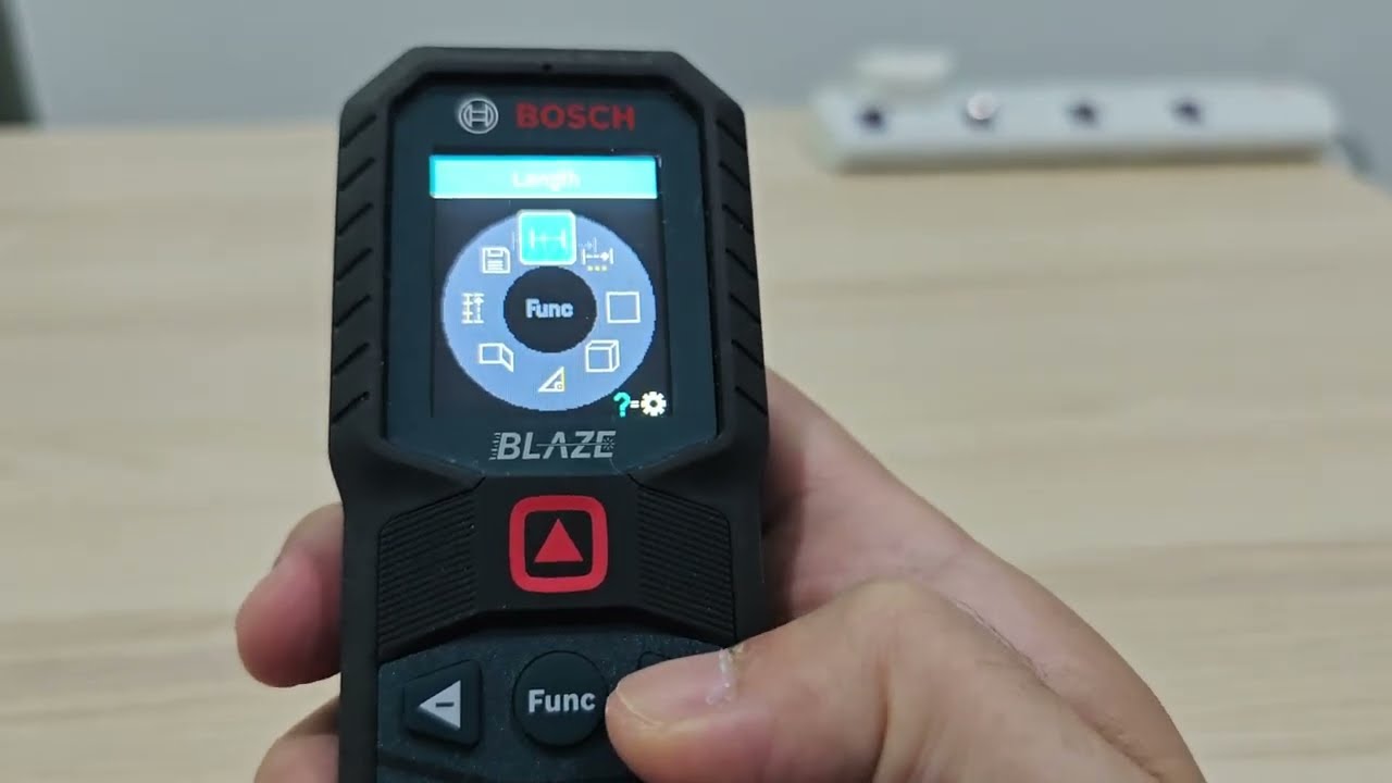 BOSCH GLM165-22 Laser Measure Review (How To Use Demo)
